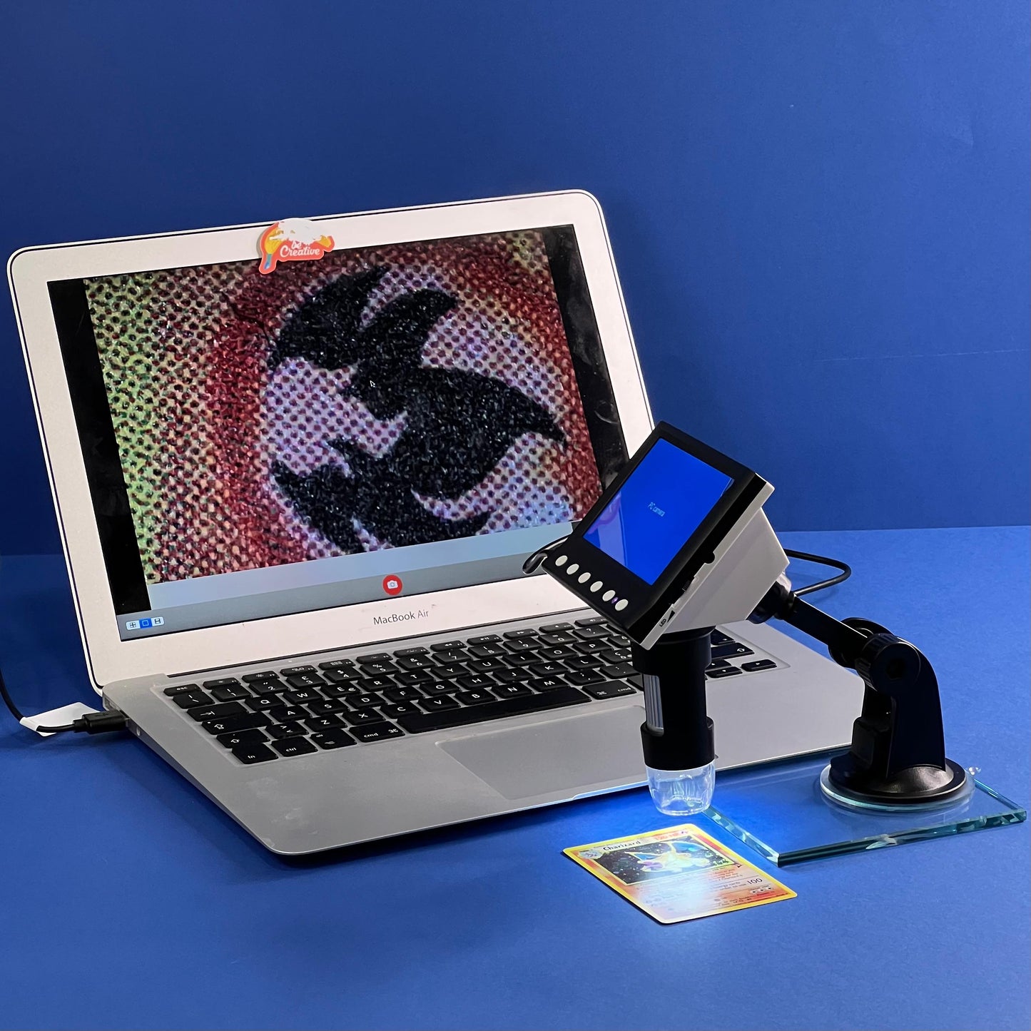 🔬 Microscopio Elettronico con LED