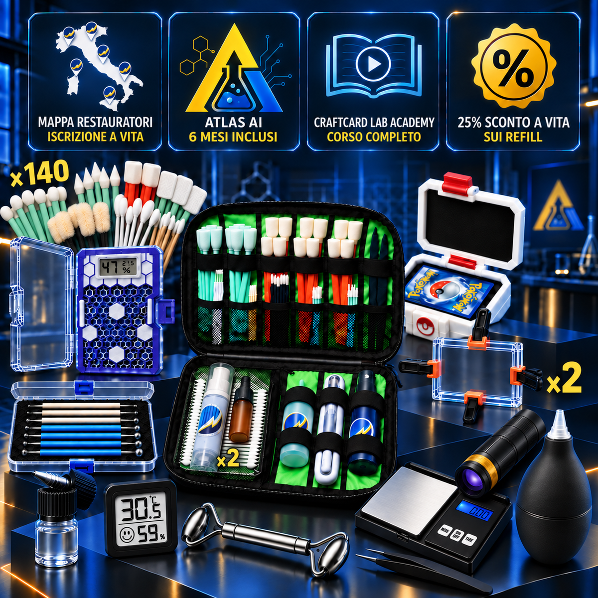 CraftCard Lab Academy — Professional Edition