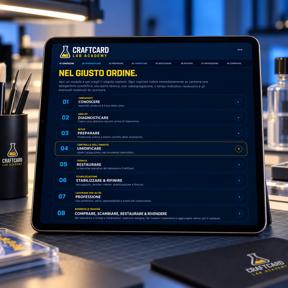 CraftCard Lab Academy — Professional Edition